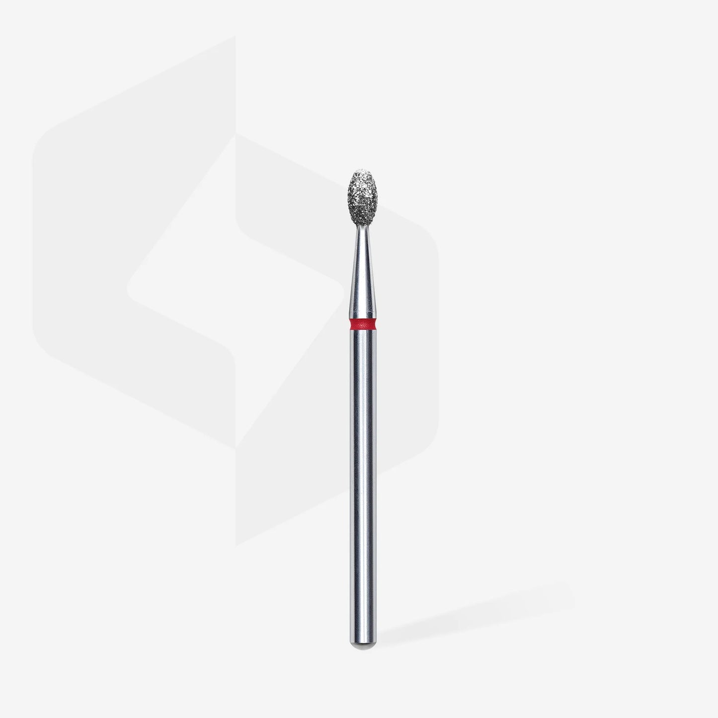 Staleks-Diamond nail drill bit olive red EXPERT head diameter 2,5 mm / working part 5 mm