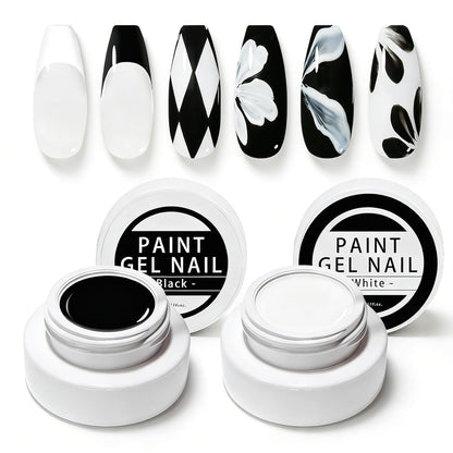 Infinity nail system gel paint (#1 Black)