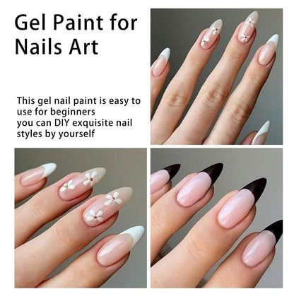 Infinity nail system gel paint (#1 Black)
