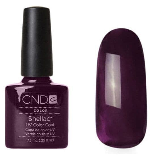 CND Shellac - Dark Dahlia Gel Polish