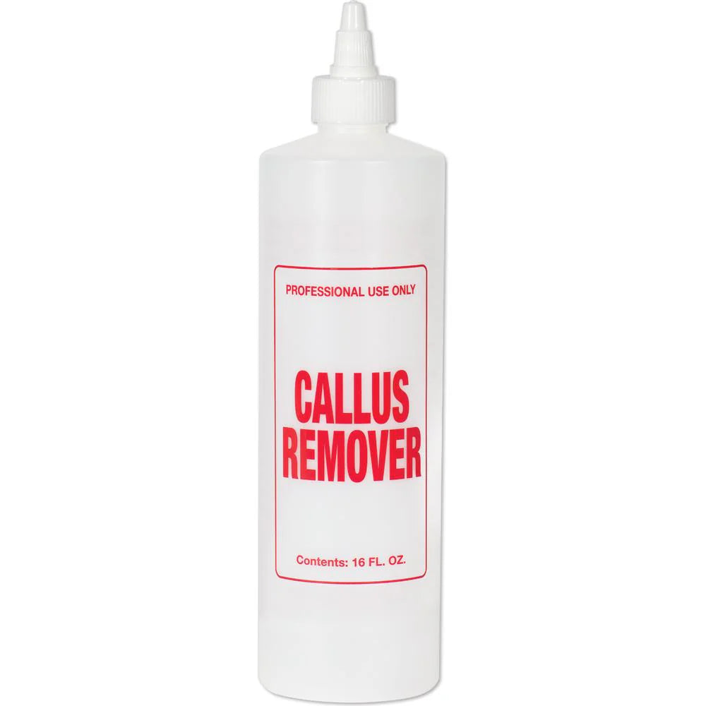 Soft 'N Style - Imprinted Twist Top Bottle - Callus Remover / 16 oz.