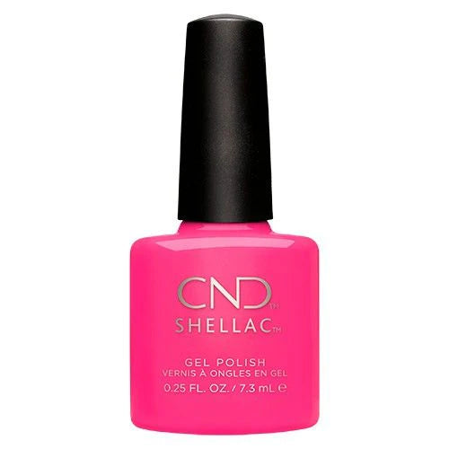 CND Shellac - Hot Pop Pink Gel Polish