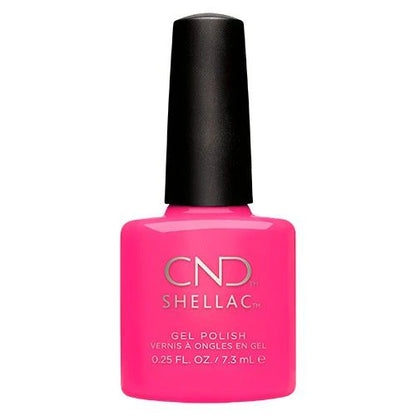 CND Shellac - Hot Pop Pink Gel Polish