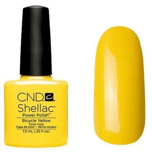 CND Shellac - Bicycle Yellow Gel Polish