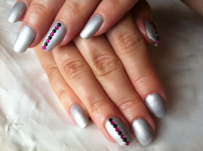 CND Shellac - Silver Chrome Gel Polish