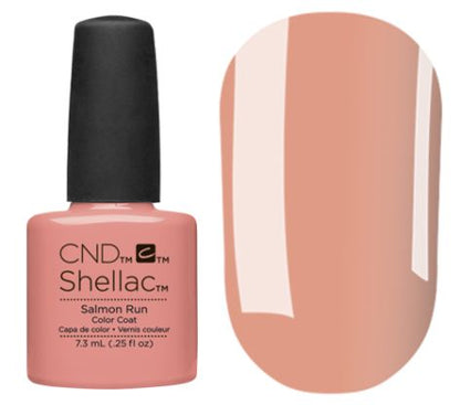 CND Shellac - Salmon Run Gel Polish