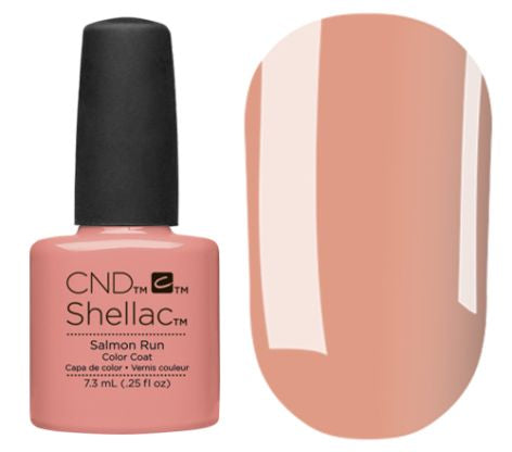 CND Shellac - Salmon Run Gel Polish
