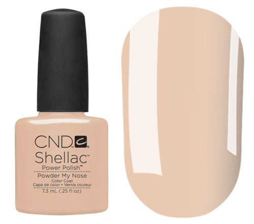 CND Shellac - Powder My Nose Gel Polish