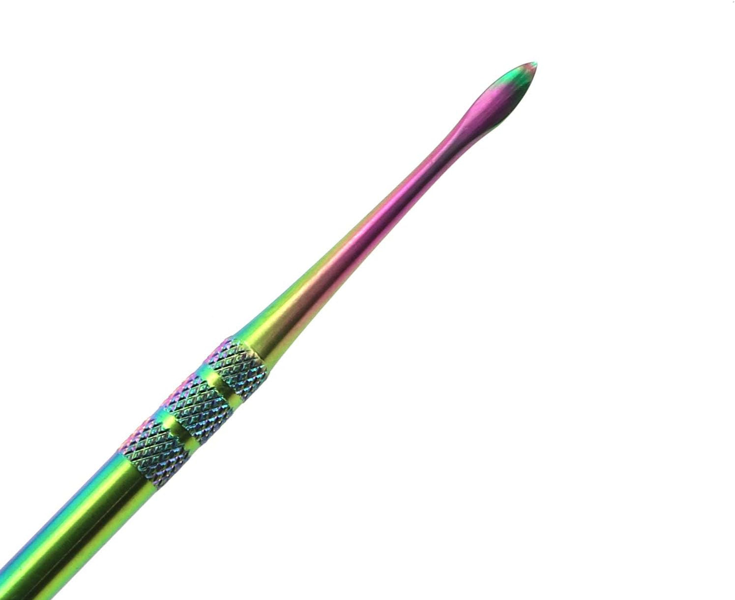Wax Carving Tool Stainless Steel Sculpting Modeling Tool 3D Art Tool (color-Rainbow,Silver,Black)