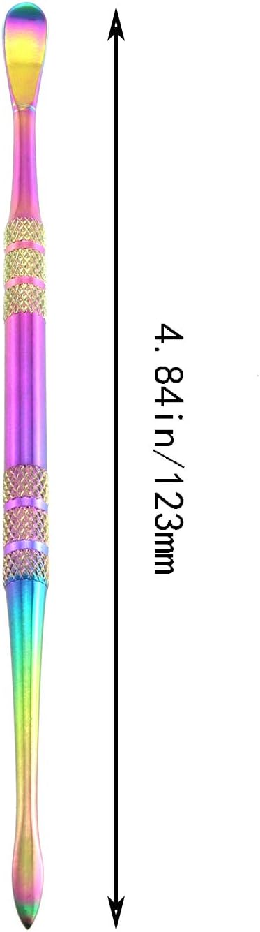 Wax Carving Tool Stainless Steel Sculpting Modeling Tool 3D Art Tool (color-Rainbow,Silver,Black)