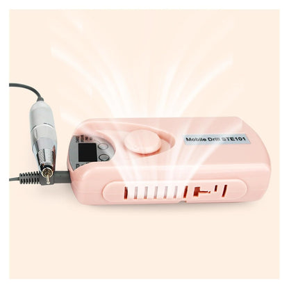 Electric Nail Drill, 30000RPM Electric Nail Drill Machine, Portable Rechargeable Pro Electric Manicure Nail File, Pro Pedicure Nail Cutter with Display Easy to Use