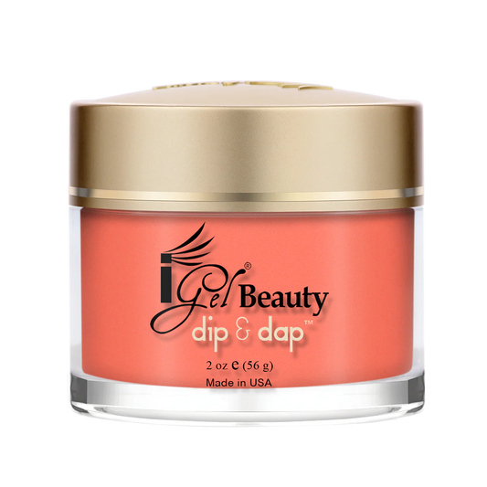 IGel Dip & Dap Powder - DD206 Passionate Peach