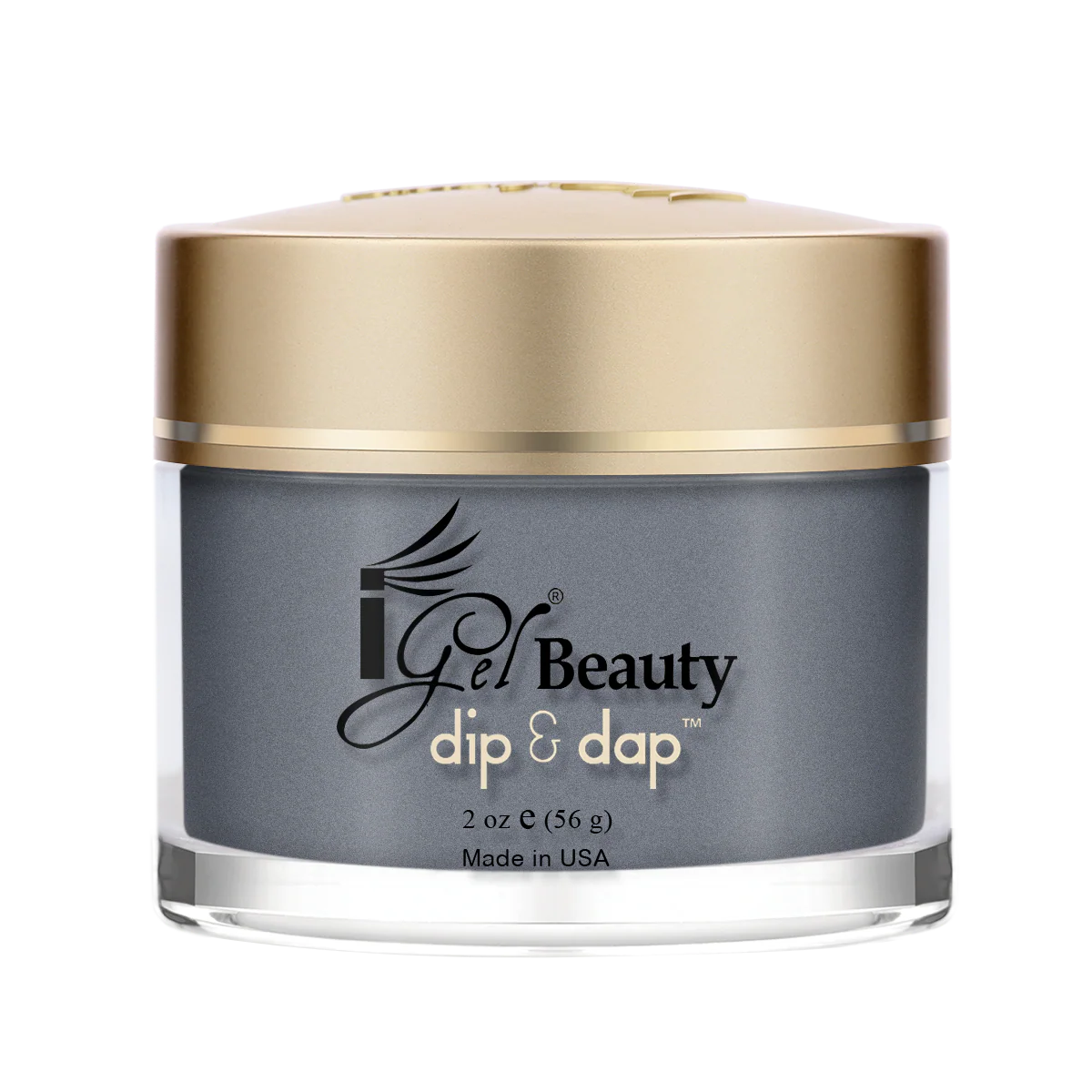 IGel Dip & Dap Powder - DD242 Black Pearl