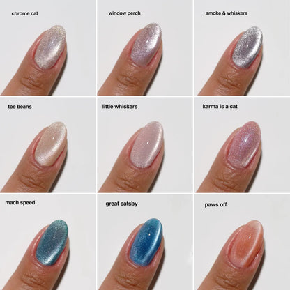 DND 9D CAT EYE VELVET JUNGLE COLLECTION — 36 SET