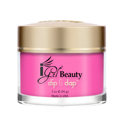 IGel Dip & Dap Powder - DD046 Toxic Pink
