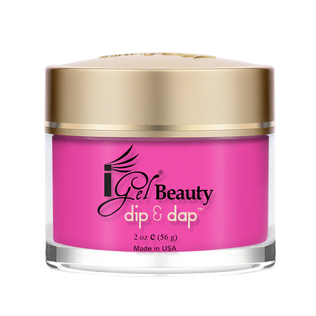 IGel Dip & Dap Powder - DD047 Frisky Fuchsia