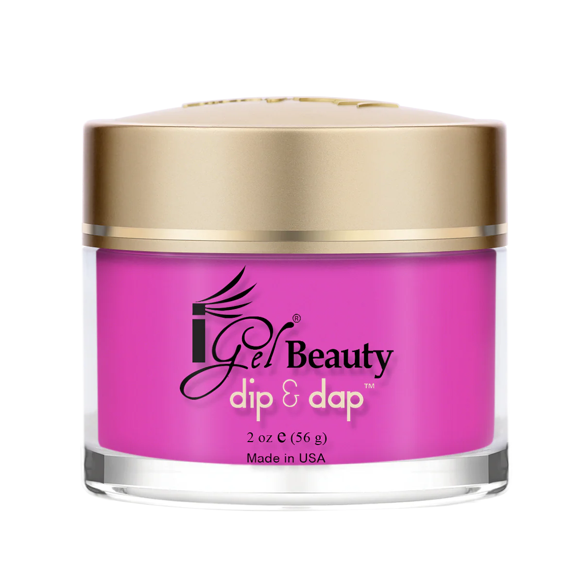 IGel Dip & Dap Powder - DD063 Bright Orchid