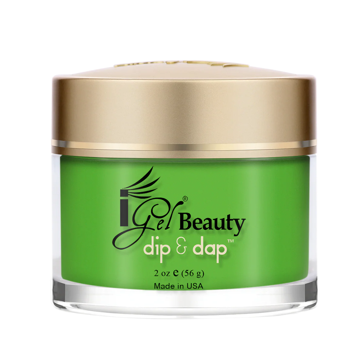 IGel Dip & Dap Powder - DD068 Screamin' Green