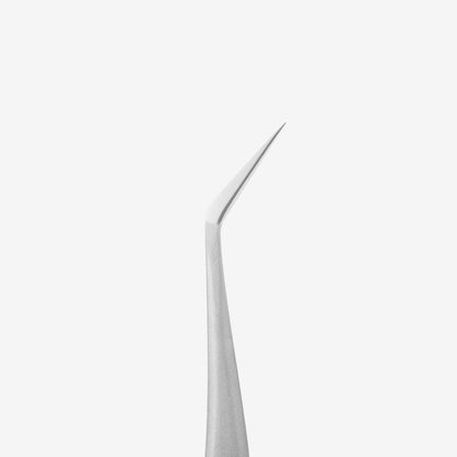 STALEKS EXPERT - 41 TYPE 9 Professional lash tweezers with fiber tips, L-shaped, 35'