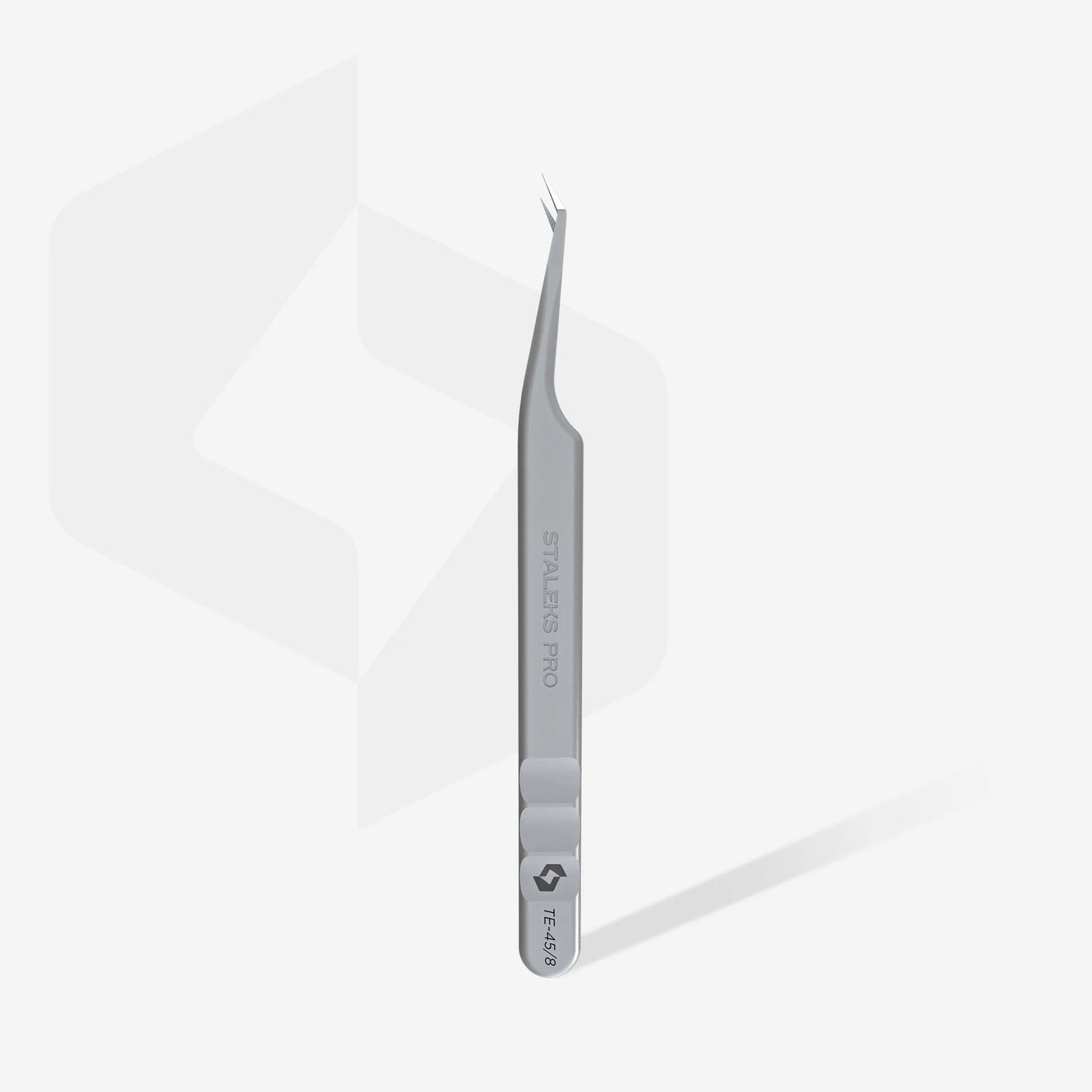 STALEKS EXPERT - 45 TYPE 8 Professional lash tweezers with fiber tips, mini L