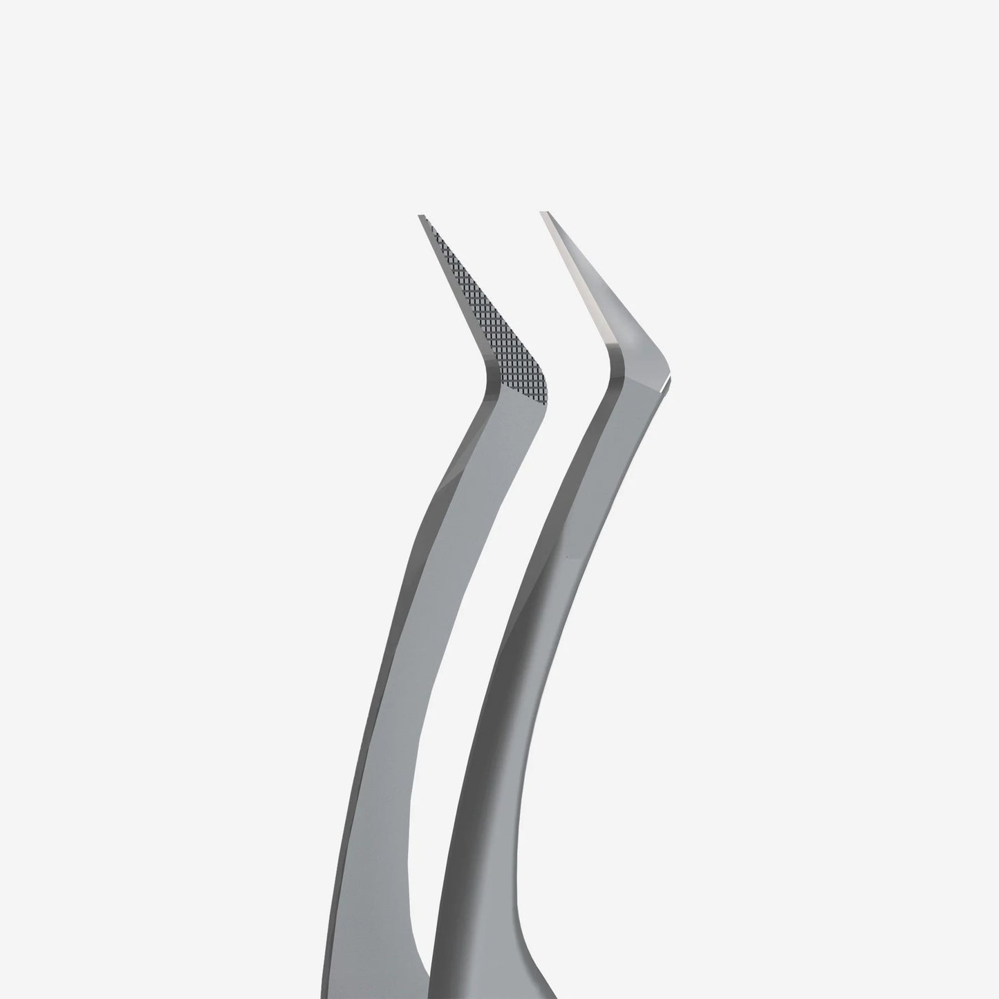 STALEKS EXPERT - 45 TYPE 2 Professional lash tweezers with fiber tips, L-shaped, 40'