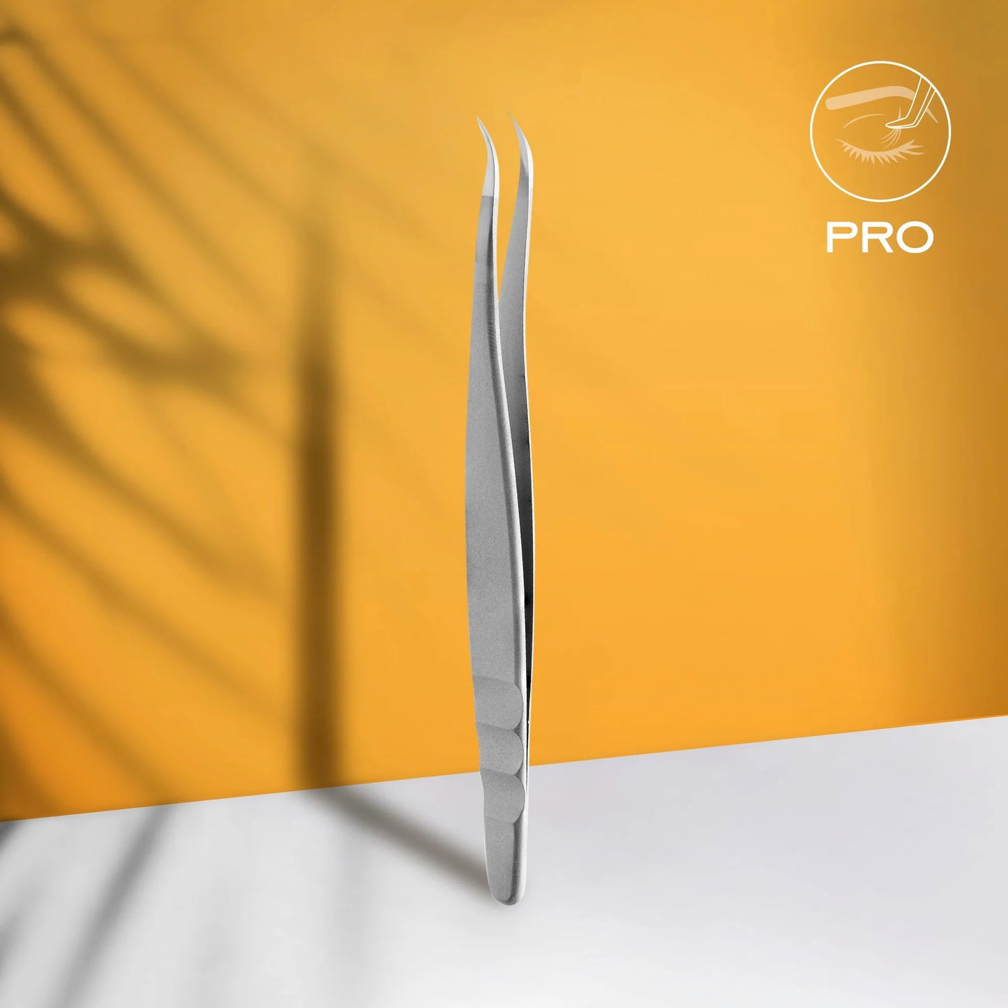 STALEKS EXPERT - 41 TYPE 3 Professional lash tweezers with fiber tips, curved