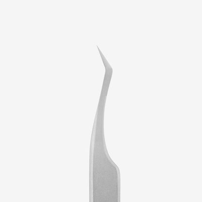 STALEKS EXPERT - 41 TYPE 7 Professional lash tweezers with fiber tips, L-shaped, 30'