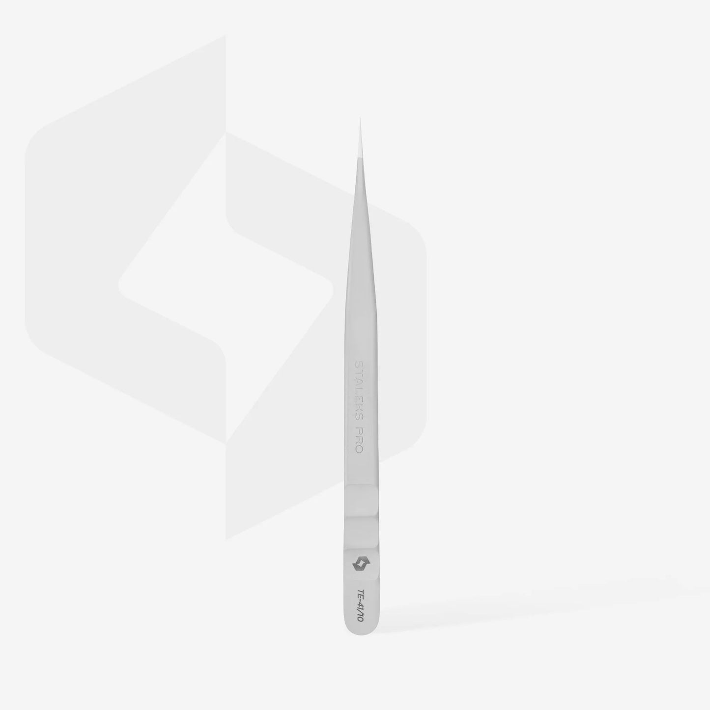 STALEKS EXPERT - 41 TYPE 10 Professional lash tweezers with fiber tips, straight