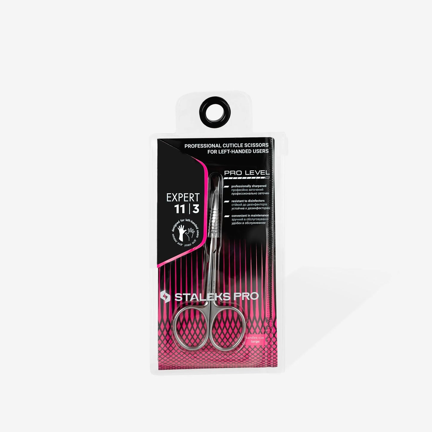 STALEKS EXPERT 11 TYPE 3 Professional cuticle scissors for left-handed users