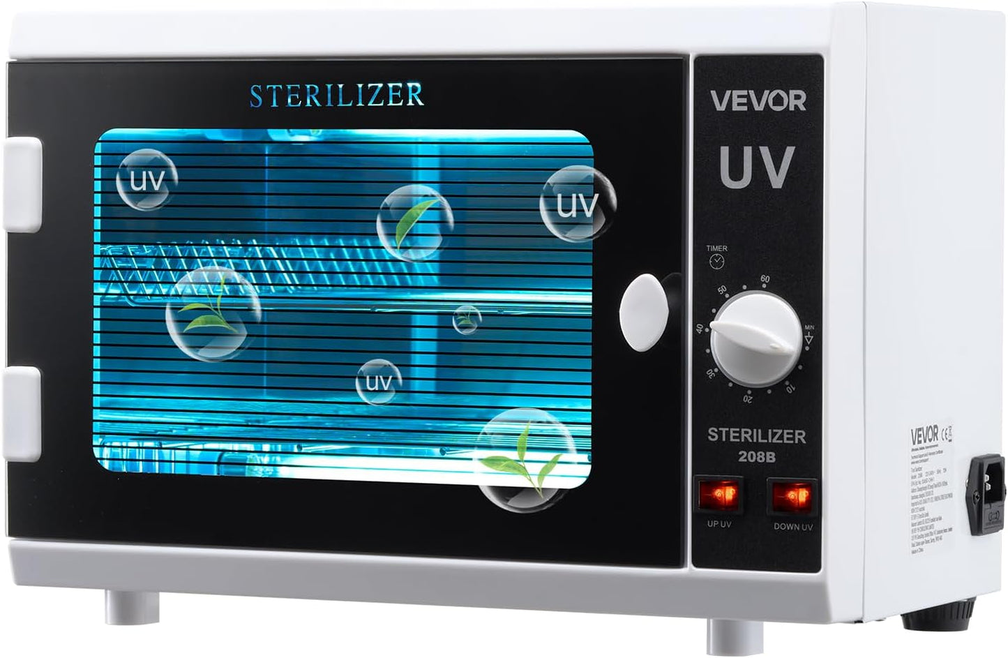 VEVOR Nail Tool Cleaning Machine, 12L Large