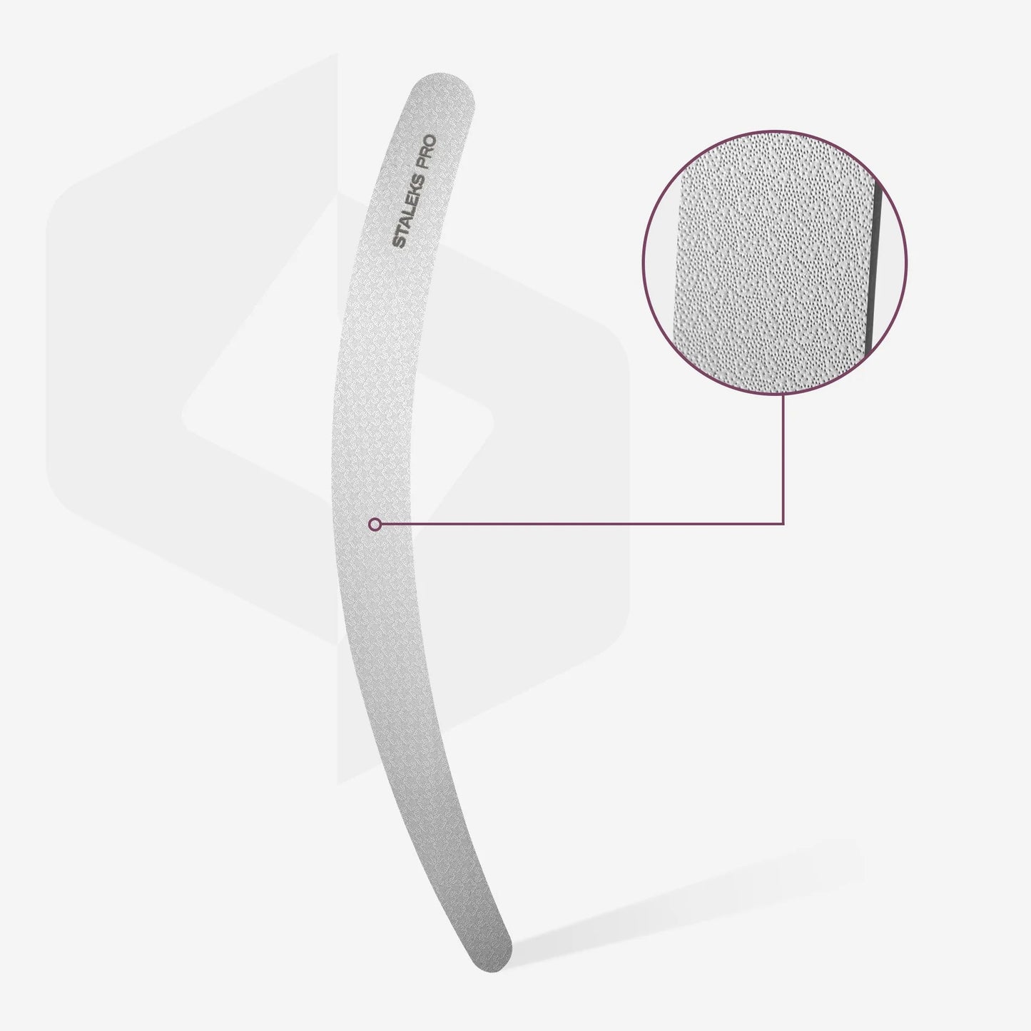 STALEKS - EXPERT 10 Laser nail file, 170 mm (curved)