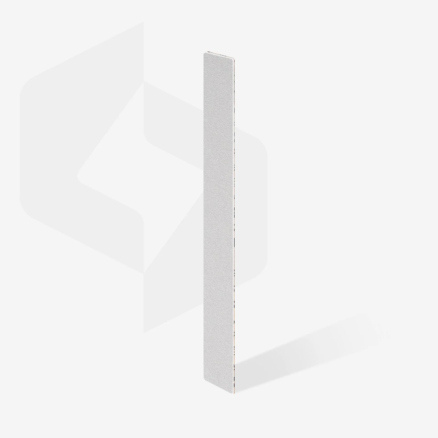STALEKS - EXPERT 20 papmAm Nail files for straight base on soft foam layer, 100 grit (25 pcs)