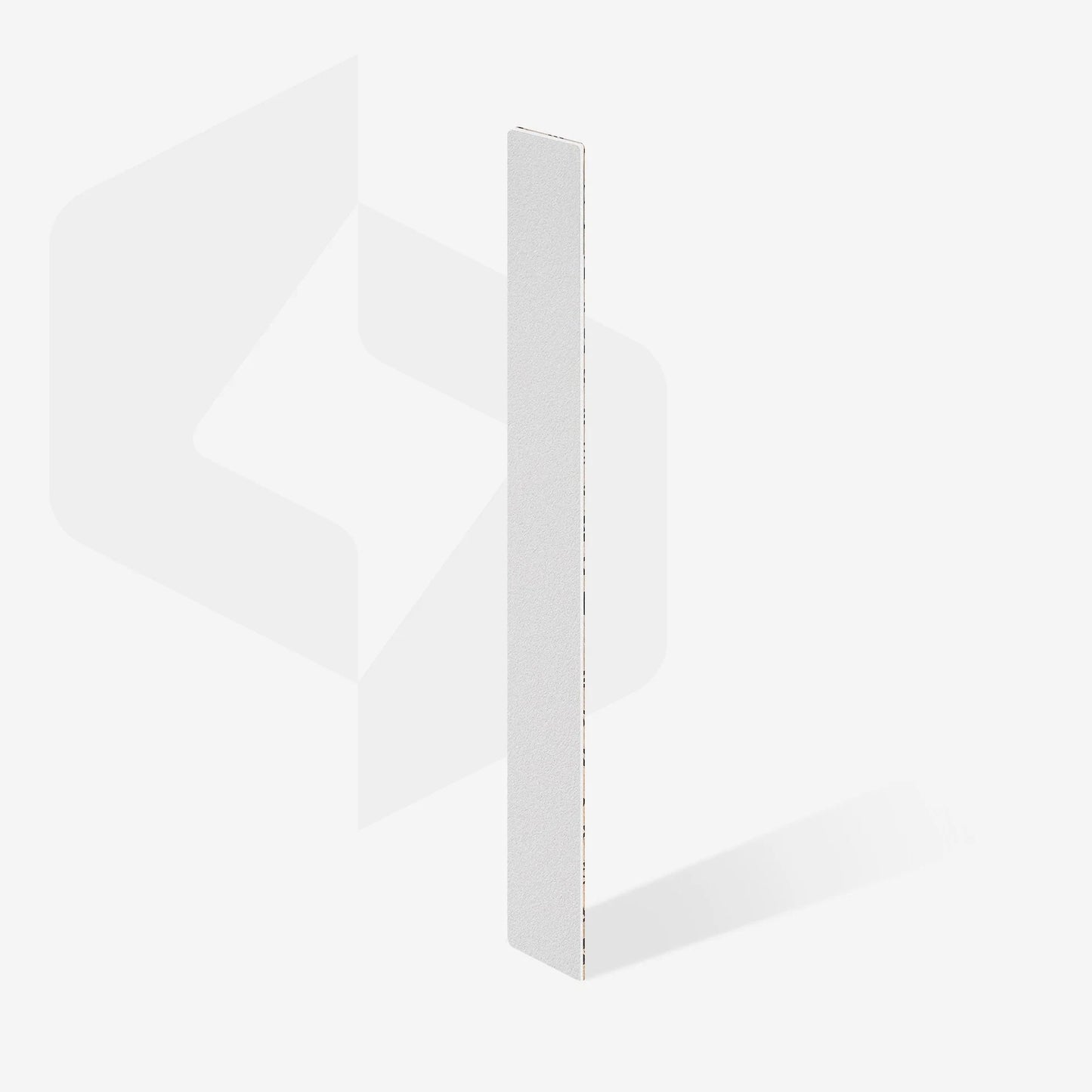 STALEKS - EXPERT 20 papmAm Nail files for straight base on soft foam layer, 240 grit (25 pcs)