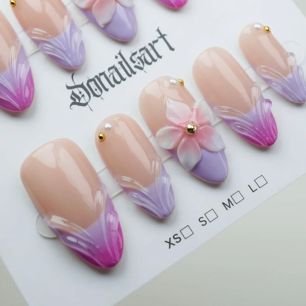 Unimax - Do Nails Art - Lilac Bloom (1pcs)
