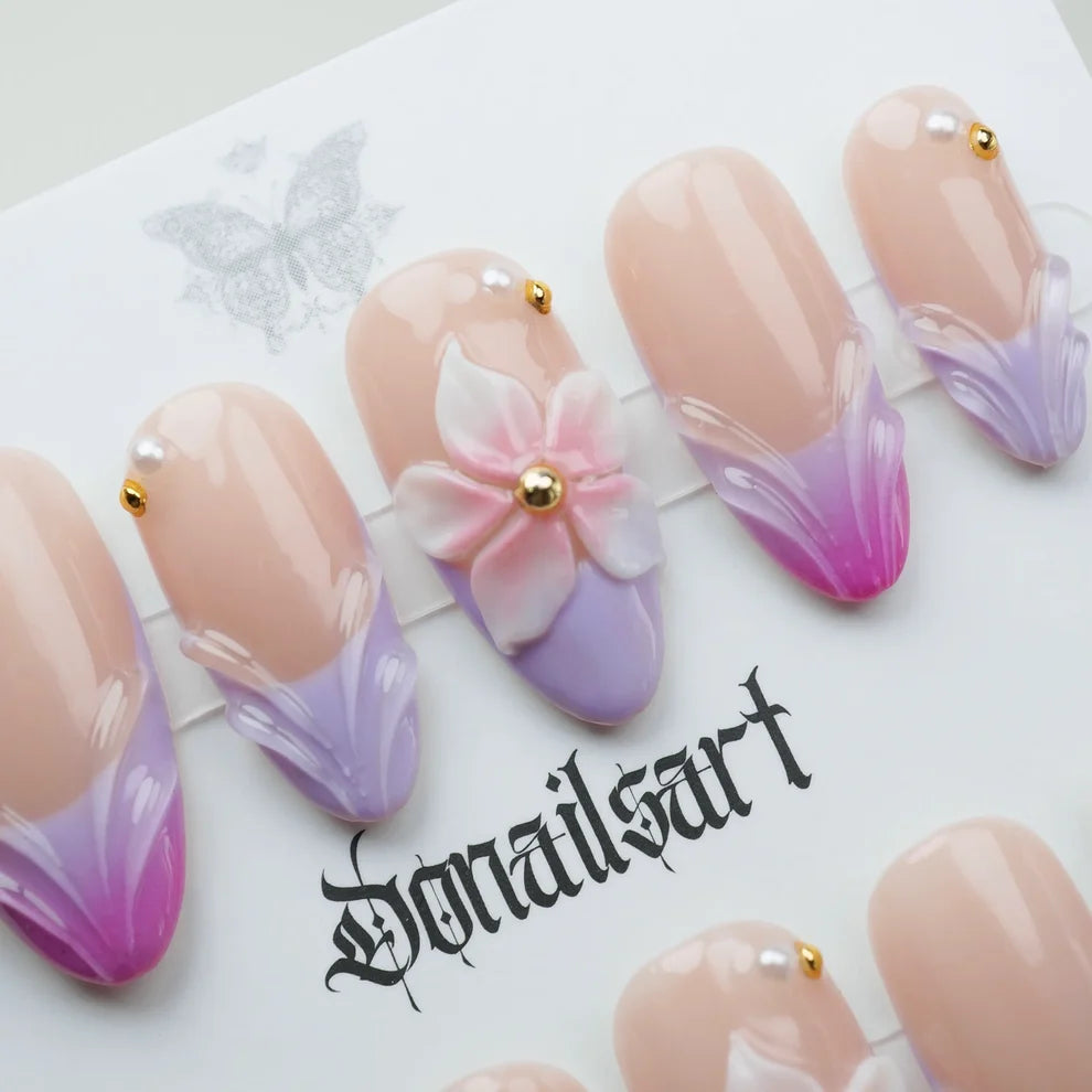 Unimax - Do Nails Art - Lilac Bloom (1pcs)