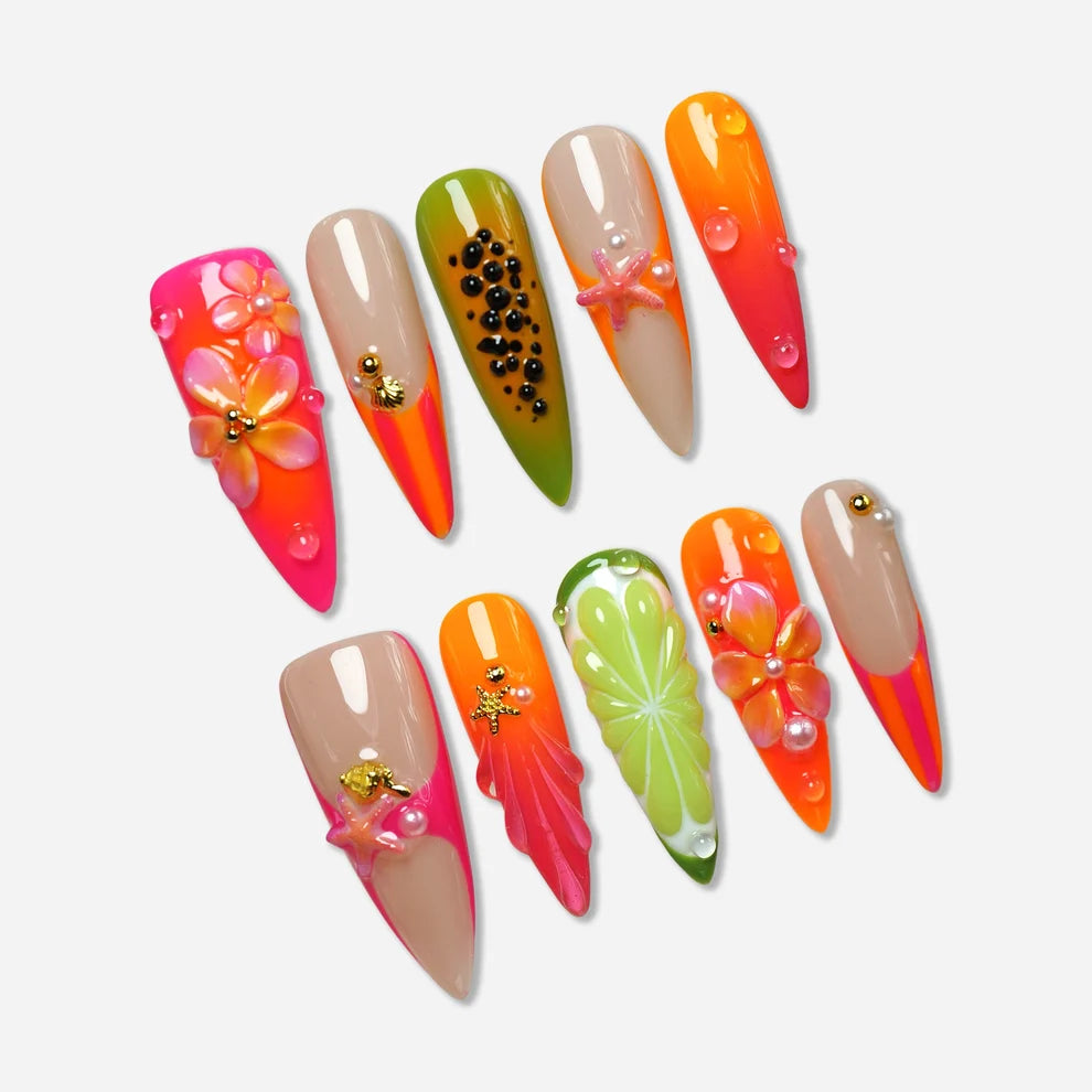 Unimax - Do Nails Art - Papaya Splash (1pcs)