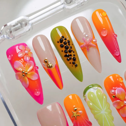 Unimax - Do Nails Art - Papaya Splash (1pcs)