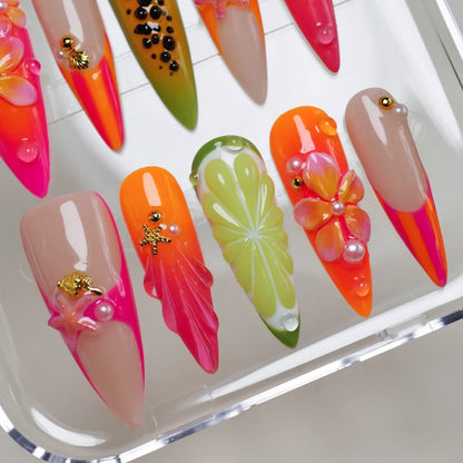 Unimax - Do Nails Art - Papaya Splash (1pcs)