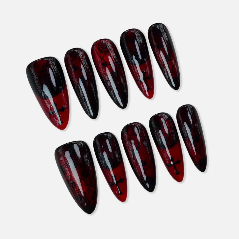 Unimax Beauty - Do Nails Art - Goth Rose (1pcs)