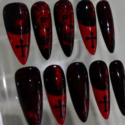 Unimax Beauty - Do Nails Art - Goth Rose (1pcs)