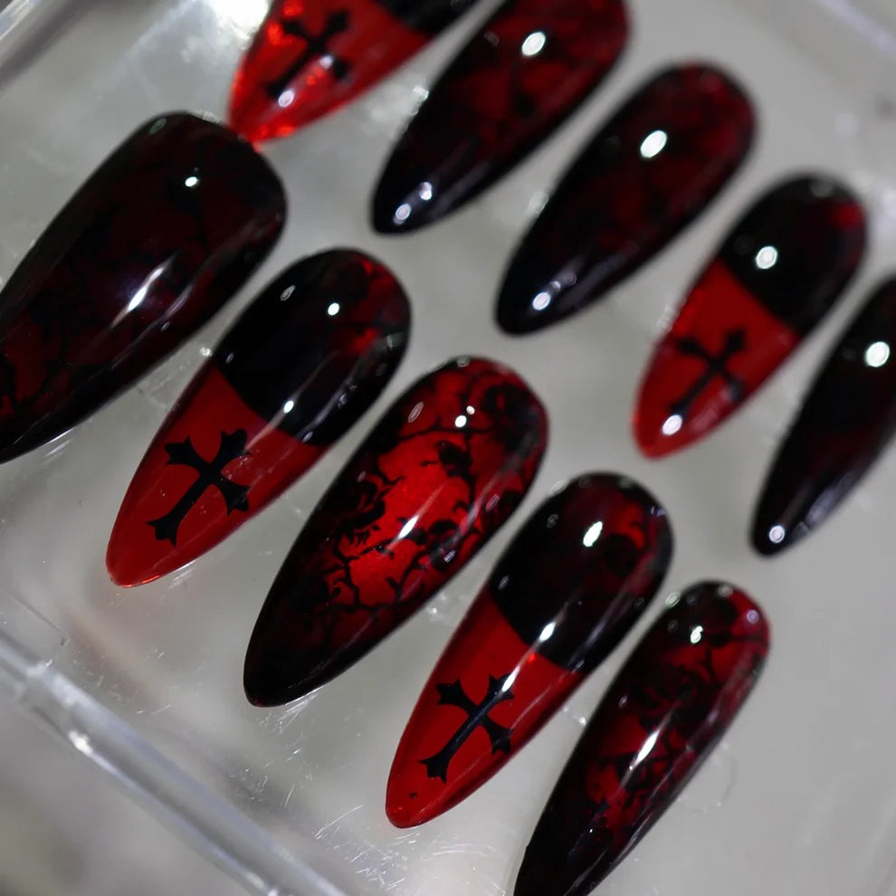 Unimax Beauty - Do Nails Art - Goth Rose (1pcs)