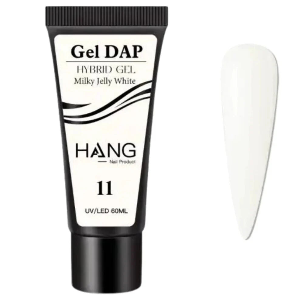 HANG - Nail Products - Gel DAP Hybrid Gel - (Milky Jelly White #11)