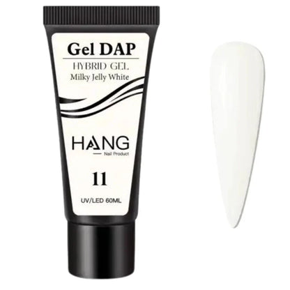 HANG - Nail Products - Gel DAP Hybrid Gel - (Milky Jelly White #11)