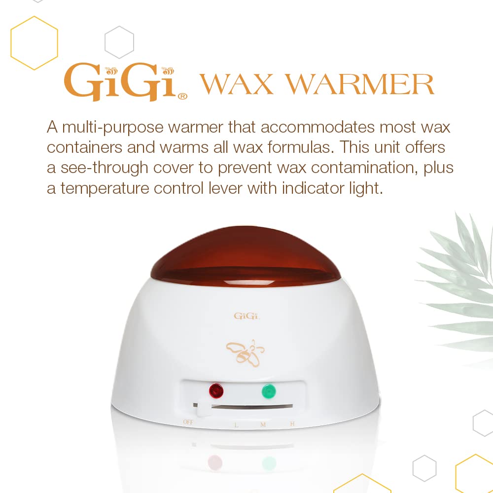 GiGi - Pro Wax Warmer - Hair Removal Wax Warmer, Multi-Purpose Warmer with Adjustable Temperature Control, for 14 oz. (Wax Can)