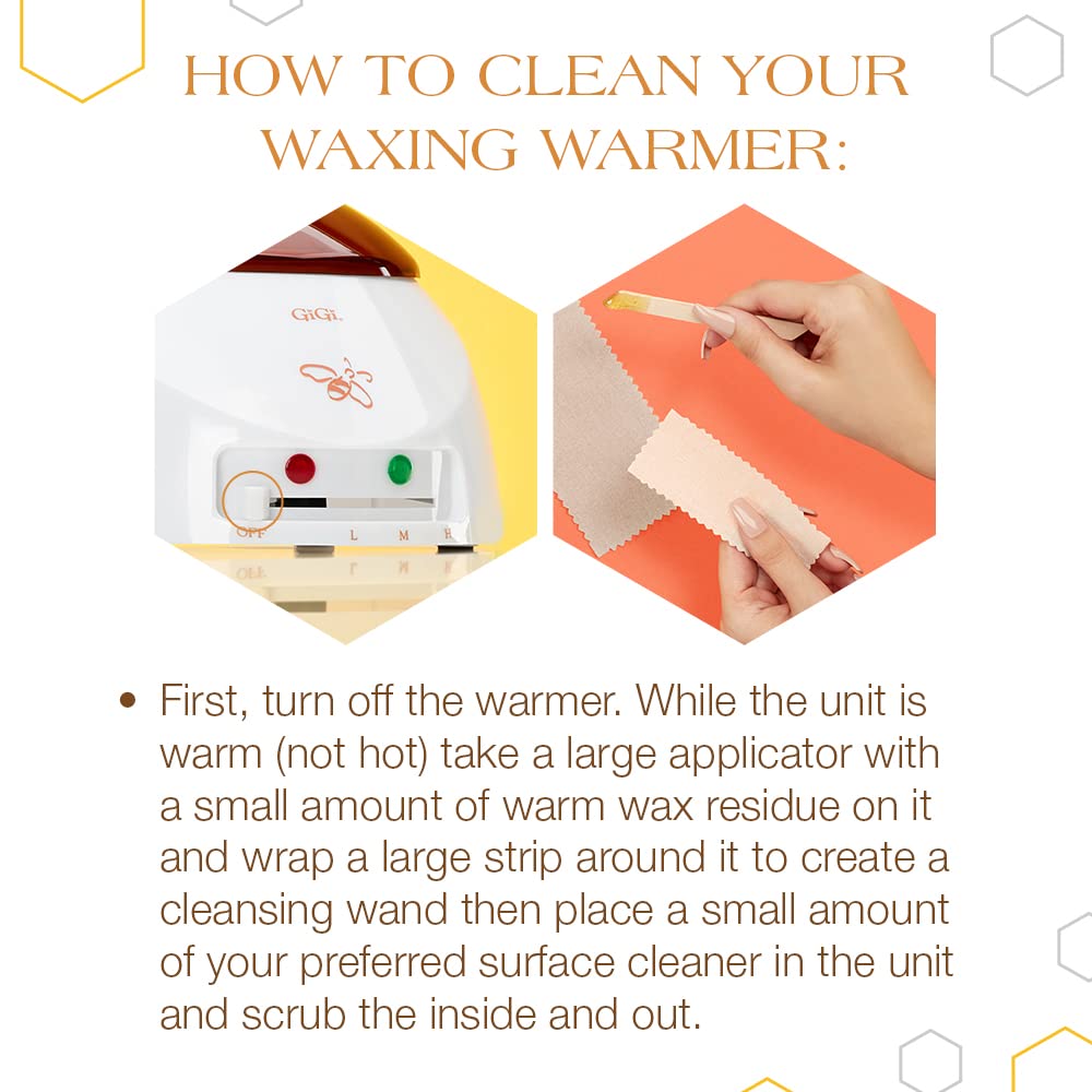 GiGi - Pro Wax Warmer - Hair Removal Wax Warmer, Multi-Purpose Warmer with Adjustable Temperature Control, for 14 oz. (Wax Can)