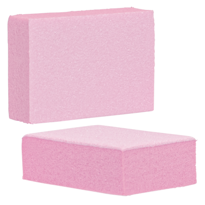 Mini Disposable Pink Buffers | 80/100 Grit 50ct