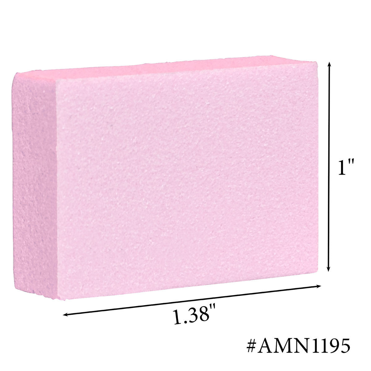 Mini Disposable Pink Buffers | 80/100 Grit 50ct