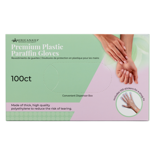 Premium Plastic Paraffin Gloves 100ct