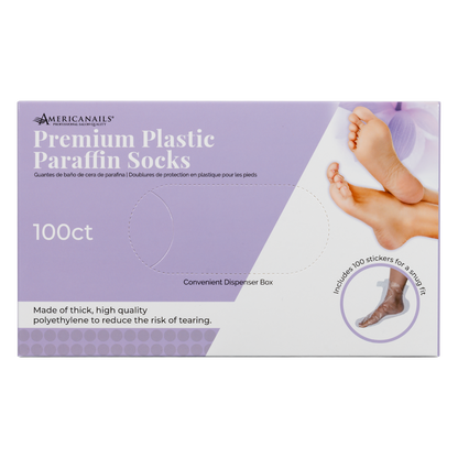 Premium Plastic Paraffin Socks 100ct