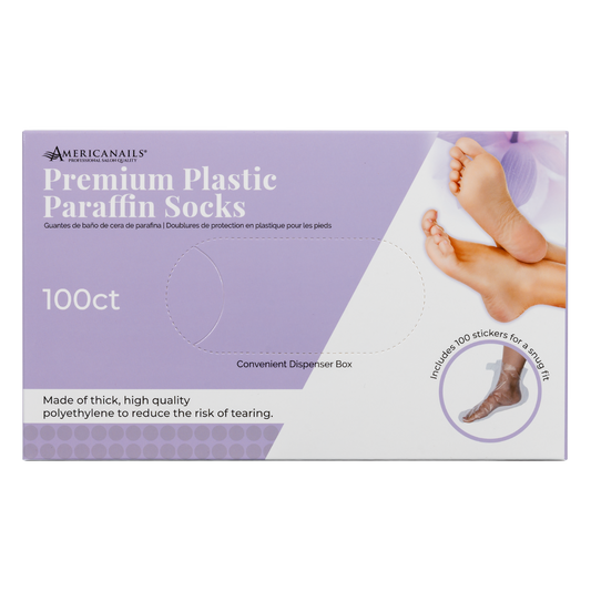 Premium Plastic Paraffin Socks 100ct